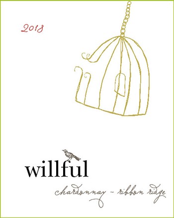 2018 Willful Ribbon Ridge Chardonnay